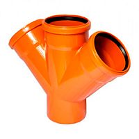 Крестовина кан. НАРУЖНАЯ 110 х 110 х 110/45*