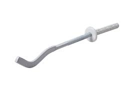 Кронштейн настенный д/алюм. рад. анкерный с дюбелем 7,0 х 180 мм(100шт в кор)