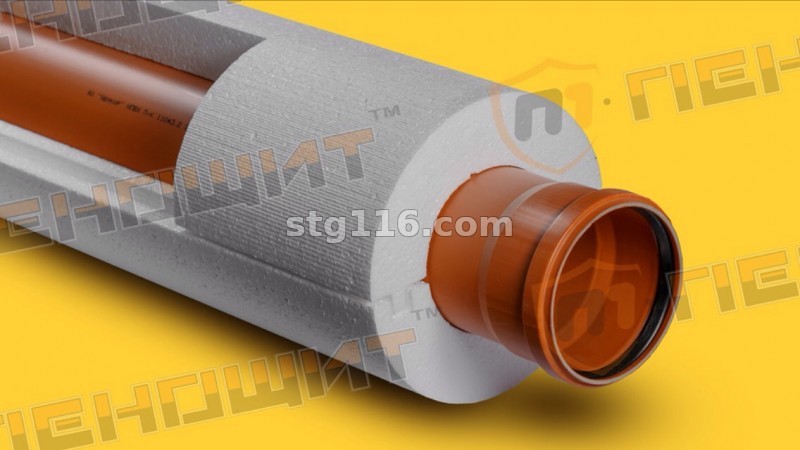 Трубная теплоизоляция Пенощит ППС 110 х 50мм.