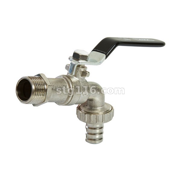 Кран лат 1/2" (15) с носиком ЕСО