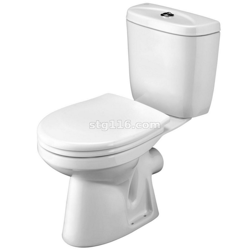 Унитаз компакт /Santek г.Чебоксары/ "Анимо 2РА" ДЮРО 2-кн. косой выпуск