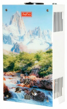 Водонагреватель газ. ЛАРГАЗ 10 л ВОДОПАД