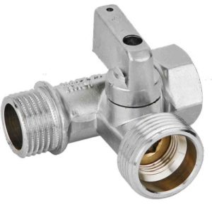 Кран лат д/стир маш 3-х ПРОХОДНОЙ AQua