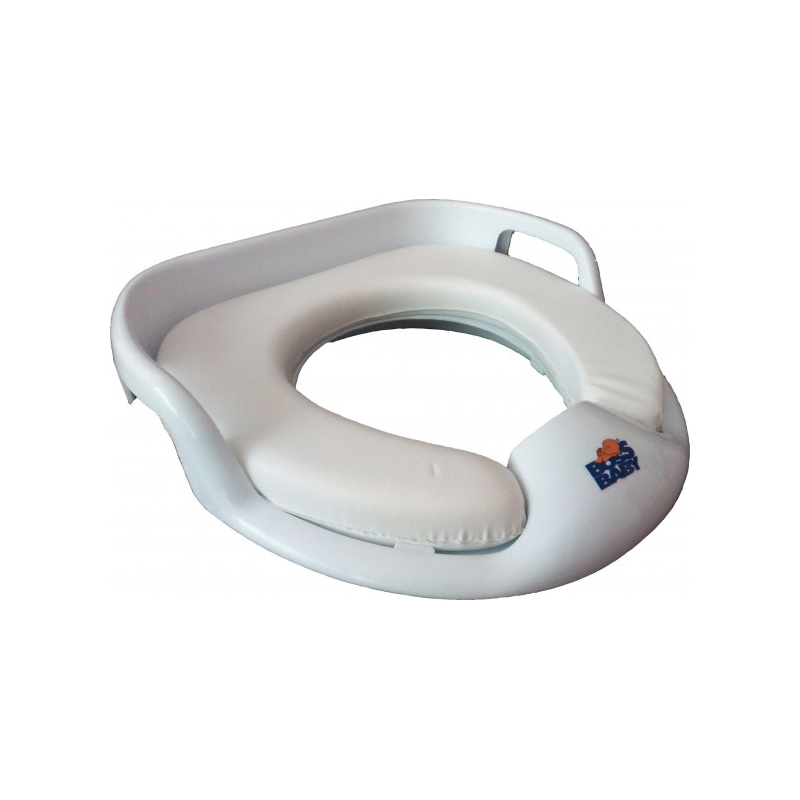 Накладка детская к сиденью мягкая BossBaby белая