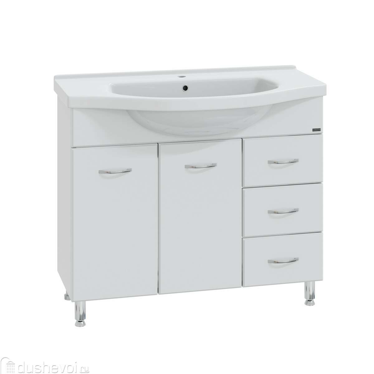 Тумба ЭЛЬБРУС-100 с 4 мя ящиками